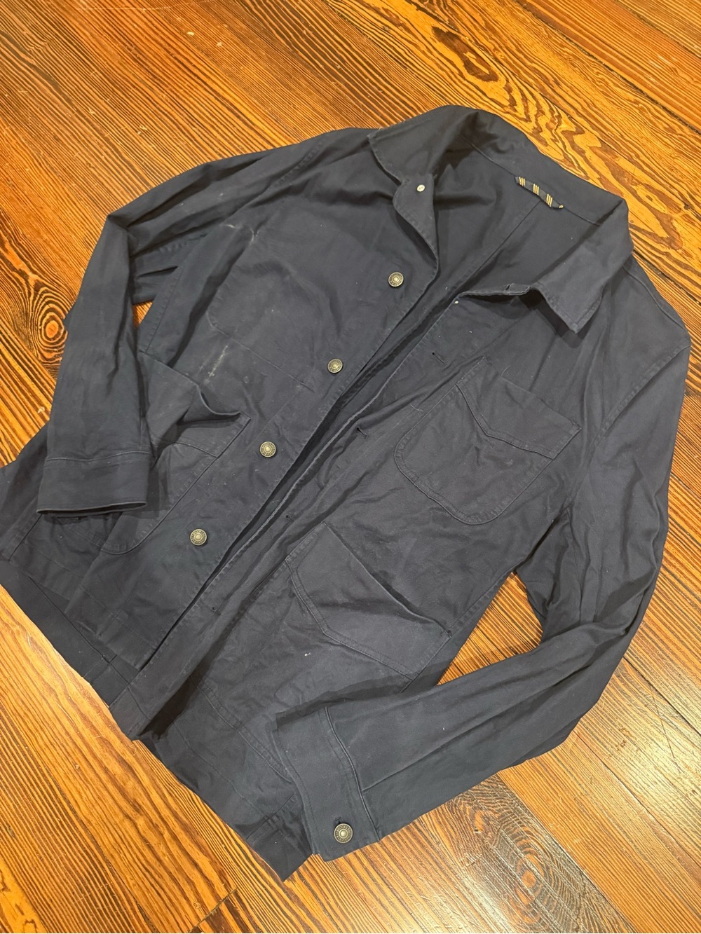 Brooks Brothers Navy Lightweight Shirt Jacket